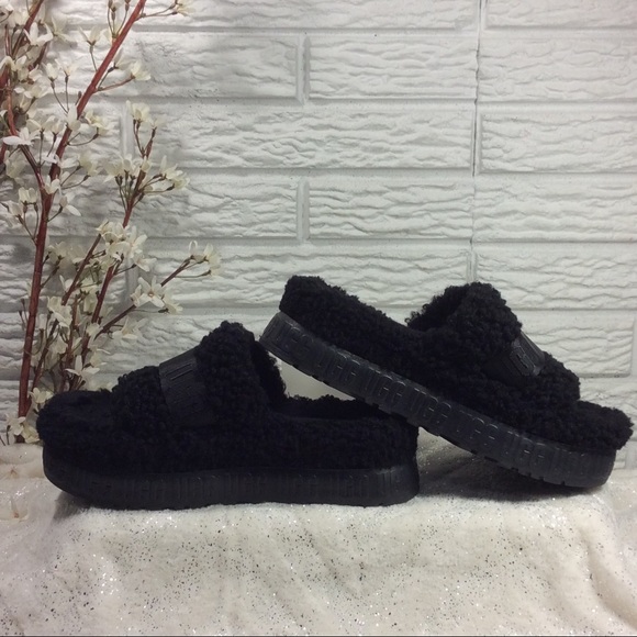 UGG Fluffita Flatform Slides - Picture 3 of 6